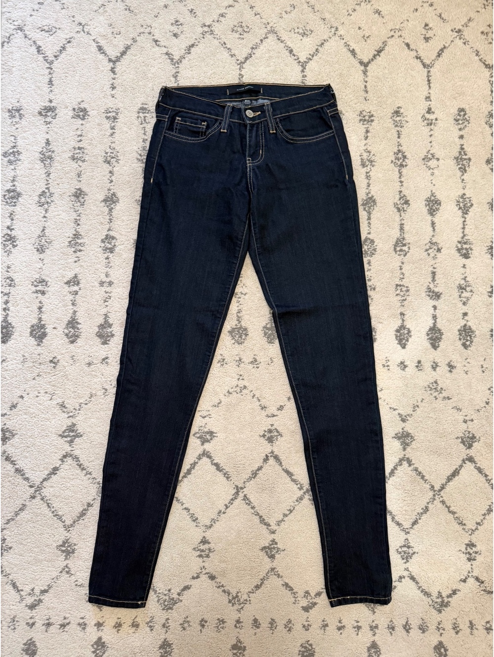 Flying Monkey Dark Wash Skinny Jeans Size 25